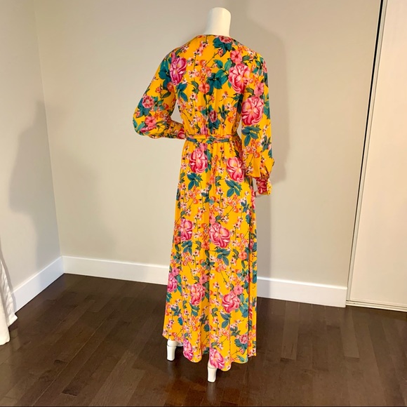 Stunning Flower print maxi dress by Bik Bok. - Picture 4 of 9